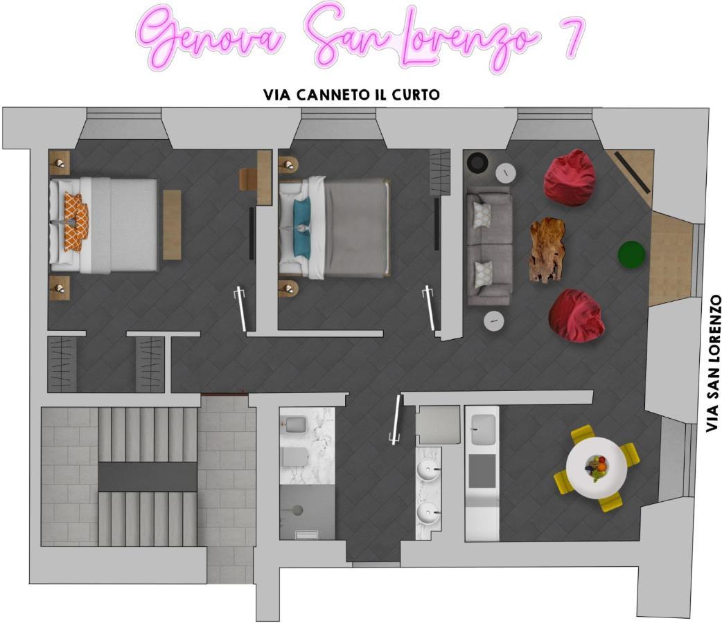 Genova San Lorenzo 7 Apartment Bagian luar foto